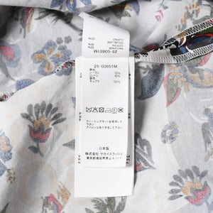極美品 sacai サカイ 25SS CAR RACE TROPICAL PRINT SHIRT カーレース トロピカル プリント 半袖シャツ 25-03651M サイズ2 総柄 中古 4a007446