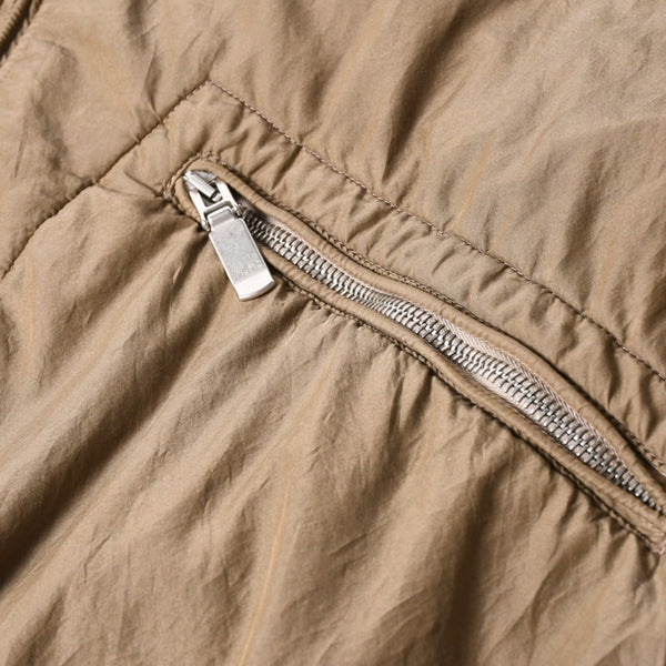 極美品 Dior ディオール × STONE ISLAND ストーンアイランド ボンバージャケット 493C401A6263 サイズ54 ブラウン 中古 4a007456