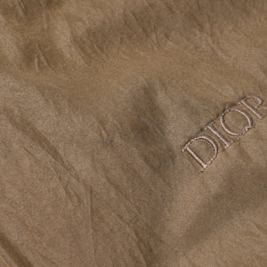 極美品 Dior ディオール × STONE ISLAND ストーンアイランド ボンバージャケット 493C401A6263 サイズ54 ブラウン 中古 4a007456