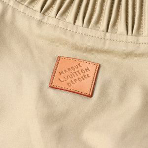 新品未使用 LOUIS VUITTON ルイヴィトン 24AW エンブロイダード ボンバージャケット RM242MQ RM6 HRB40E サイズ46 ベージュ 中古 4a007239