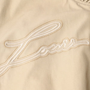 新品未使用 LOUIS VUITTON ルイヴィトン 24AW エンブロイダード ボンバージャケット RM242MQ RM6 HRB40E サイズ46 ベージュ 中古 4a007239