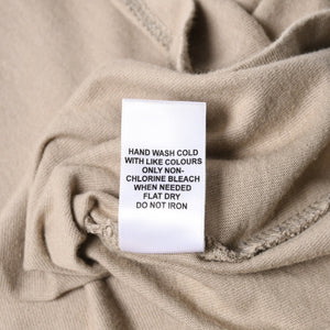 ESSENTIALS エッセンシャル FEAR OF GOD フィアオブゴッド ロゴ 半袖Tシャツ コットン アイボリー サイズXL 美品 中古 4a007430