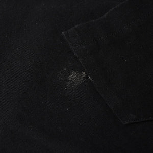SACAI サカイ 24SS ナイロン切替 ドッキングTシャツ 24-03457M ブラック シルバー金具 サイズ3 美品 中古 4a007484