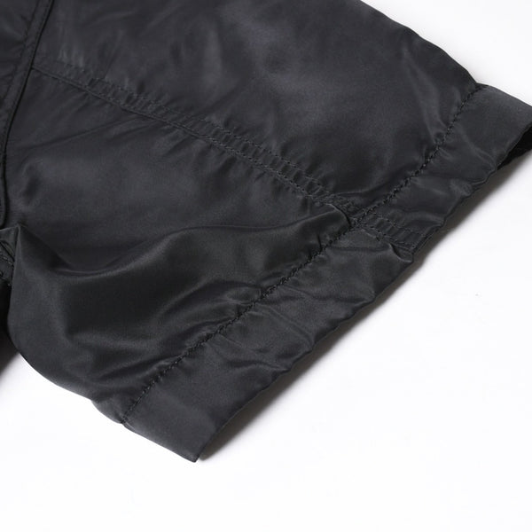 SACAI サカイ 24SS ナイロン切替 ドッキングTシャツ 24-03457M ブラック シルバー金具 サイズ3 美品 中古 4a007484
