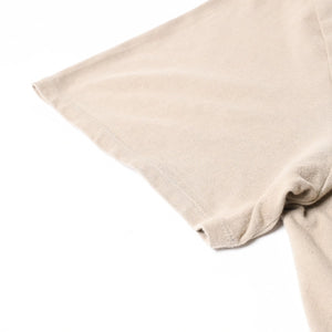 ESSENTIALS エッセンシャル FEAR OF GOD フィアオブゴッド ロゴ 半袖Tシャツ コットン アイボリー サイズXL 美品 中古 4a007430