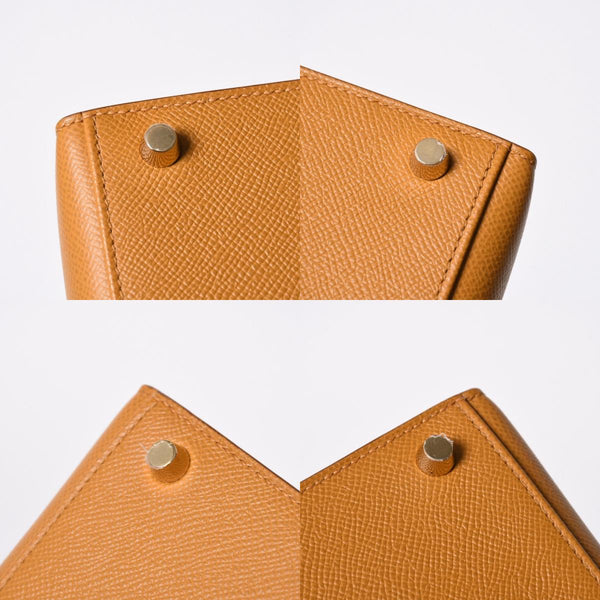 新品同様品 HERMES エルメス KELLY 28 ケリー 28 2WAYバッグ セサミ ヴォーエプソン B刻印 外縫い 2023年製 ゴールド金具 中古 4a007492