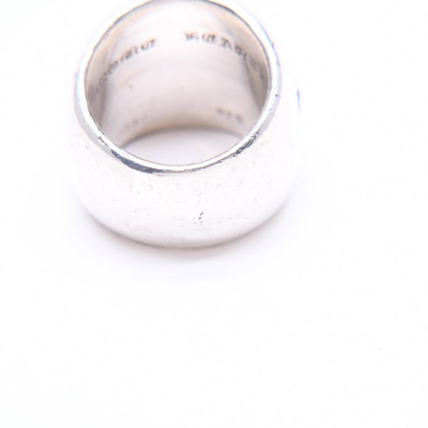 CHROME HEARTS クロムハーツ CLASSIC OVAL CROSS クラシック オーバルクロスリング 重量43.76g サイズ21号 シルバー925 美品 中古 4a007499