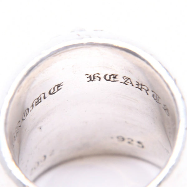 CHROME HEARTS クロムハーツ CLASSIC OVAL CROSS クラシック オーバルクロスリング 重量43.76g サイズ21号 シルバー925 美品 中古 4a007499