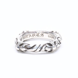 CHROME HEARTS クロムハーツ SBT BAND RING SBT バンドリング 指輪 重量約8.62g サイズ9号 シルバー925 美品 中古 4a007531