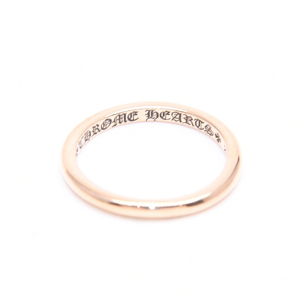 極美品 CHROME HEARTS クロムハーツ 22K BBBLGM WEDDING 22K バブルガム ウェディングリング 重量約1.96g サイズ5号 中古 4a007333