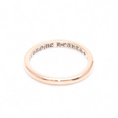 極美品 CHROME HEARTS クロムハーツ 22K BBBLGM WEDDING 22K バブルガム ウェディングリング 重量約1.96g サイズ5号 中古 4a007333
