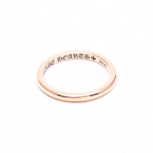 極美品 CHROME HEARTS クロムハーツ 22K BBBLGM WEDDING 22K バブルガム ウェディングリング 重量約1.96g サイズ5号 中古 4a007333