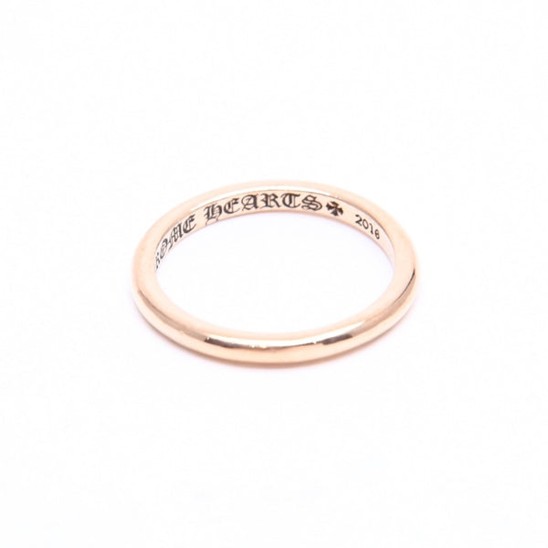 極美品 CHROME HEARTS クロムハーツ 22K BBBLGM WEDDING 22K バブルガム ウェディングリング 重量約1.96g サイズ5号 中古 4a007333