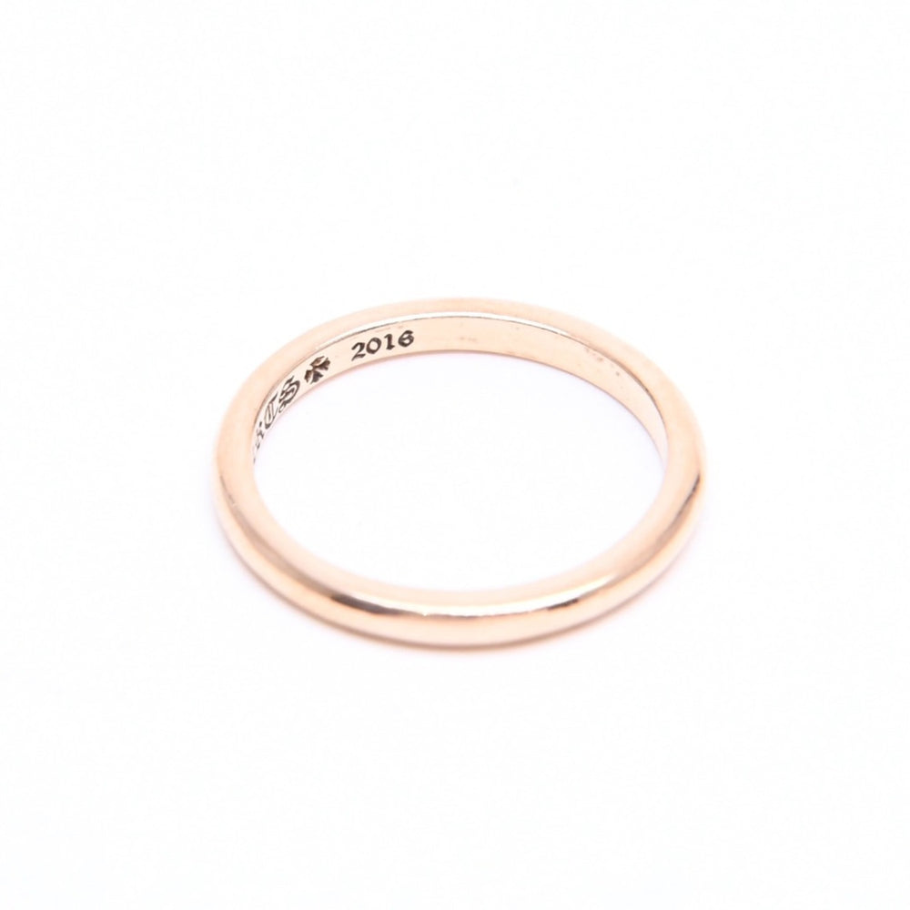 極美品 CHROME HEARTS クロムハーツ 22K BBBLGM WEDDING 22K バブルガム ウェディングリング 重量約1.96g サイズ5号 中古 4a007333