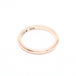 極美品 CHROME HEARTS クロムハーツ 22K BBBLGM WEDDING 22K バブルガム ウェディングリング 重量約1.96g サイズ5号 中古 4a007333
