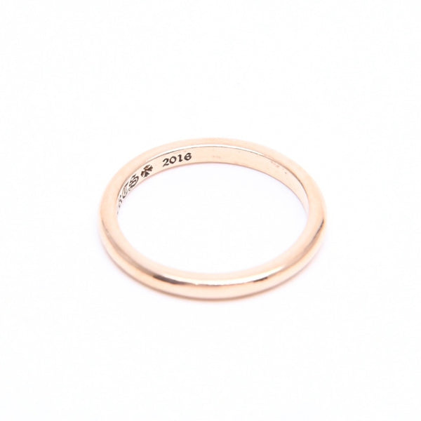 極美品 CHROME HEARTS クロムハーツ 22K BBBLGM WEDDING 22K バブルガム ウェディングリング 重量約1.96g サイズ5号 中古 4a007333