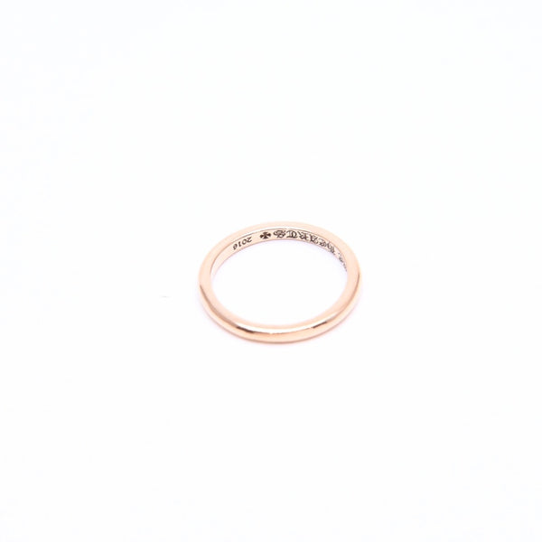 極美品 CHROME HEARTS クロムハーツ 22K BBBLGM WEDDING 22K バブルガム ウェディングリング 重量約1.96g サイズ5号 中古 4a007333