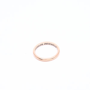 極美品 CHROME HEARTS クロムハーツ 22K BBBLGM WEDDING 22K バブルガム ウェディングリング 重量約1.96g サイズ5号 中古 4a007333