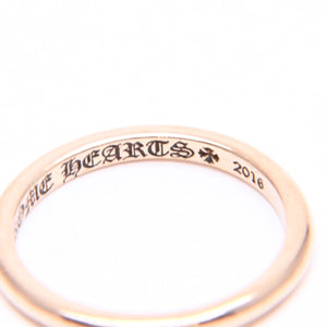 極美品 CHROME HEARTS クロムハーツ 22K BBBLGM WEDDING 22K バブルガム ウェディングリング 重量約1.96g サイズ5号 中古 4a007333