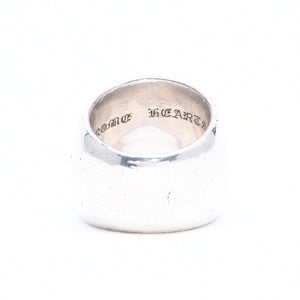 CHROME HEARTS クロムハーツ CLASSIC OVAL CROSS クラシック オーバルクロスリング 重量43.76g サイズ21号 シルバー925 美品 中古 4a007499