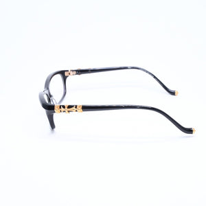 CHROME HEARTS クロムハーツ BEARDED BABY-A ビールデッドベイビー 伊達メガネ アイウェア サイズ56□14-132 CHクロス装飾 美品 中古 4a007495