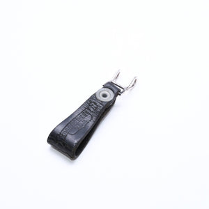 CHROME HEARTS クロムハーツ W BELT LOOP CROSS BUTTON Wベルトループ クロスボタン キーリング レザー 良品 中古 4a007532