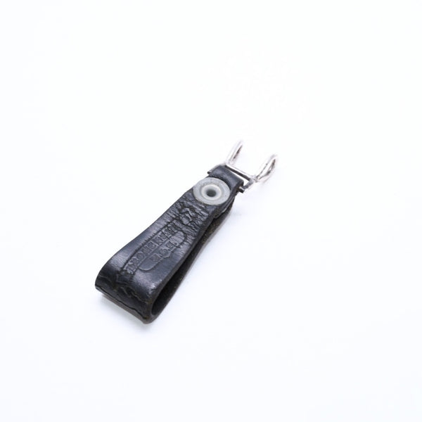 CHROME HEARTS クロムハーツ W BELT LOOP CROSS BUTTON Wベルトループ クロスボタン キーリング レザー 良品 中古 4a007532
