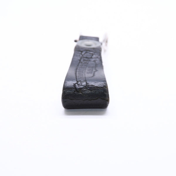 CHROME HEARTS クロムハーツ W BELT LOOP CROSS BUTTON Wベルトループ クロスボタン キーリング レザー 良品 中古 4a007532