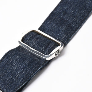 新品同様 CHROME HEARTS クロムハーツ CEMETERY CROSS APRON デニムエプロン セメタリークロスパッチ 8パッチ CHプラス 中古 4a007505