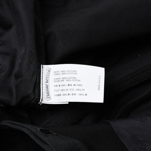 新品未使用 CHROME HEARTS クロムハーツ カーペンター ダブルニーパンツ サイズ33 クロスボールボタン ホースシュー ブラック 中古 4a007524