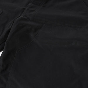 新品未使用 CHROME HEARTS クロムハーツ カーペンター ダブルニーパンツ サイズ33 クロスボールボタン ホースシュー ブラック 中古 4a007524