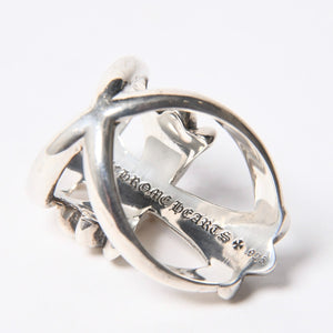 極美品 CHROME HEARTS クロムハーツ INFINITY CH CRS インフィニティ CHクロス リング 重量約26.91g サイズ19号 シルバー925 中古 4a007526