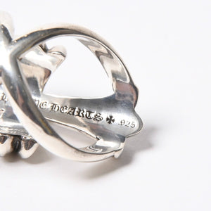 極美品 CHROME HEARTS クロムハーツ INFINITY CH CRS インフィニティ CHクロス リング 重量約26.91g サイズ19号 シルバー925 中古 4a007526