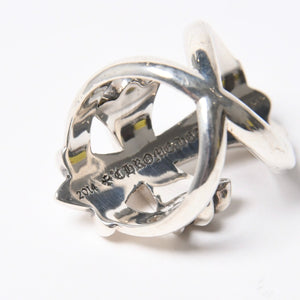 極美品 CHROME HEARTS クロムハーツ INFINITY CH CRS インフィニティ CHクロス リング 重量約26.91g サイズ19号 シルバー925 中古 4a007526