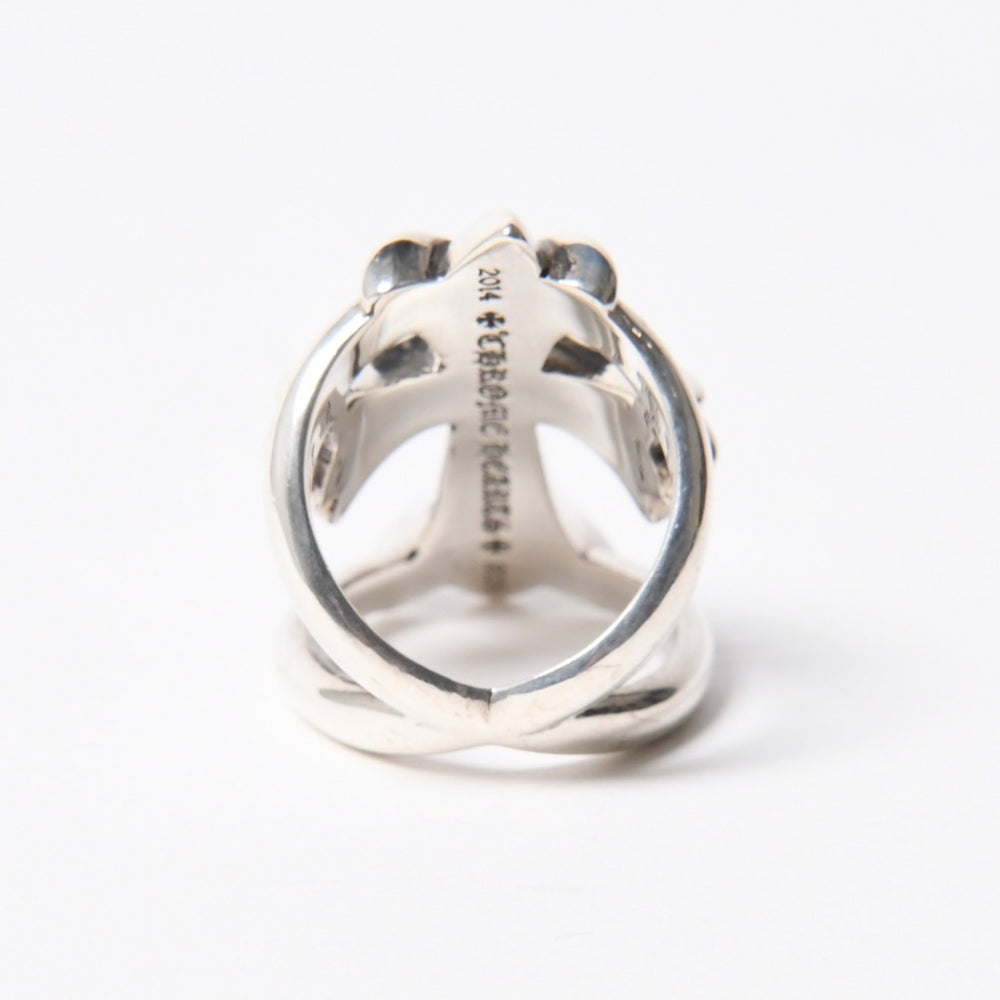 極美品 CHROME HEARTS クロムハーツ INFINITY CH CRS インフィニティ CHクロス リング 重量約26.91g サイズ19号 シルバー925 中古 4a007526