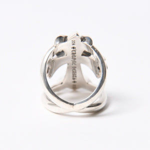 極美品 CHROME HEARTS クロムハーツ INFINITY CH CRS インフィニティ CHクロス リング 重量約26.91g サイズ19号 シルバー925 中古 4a007526