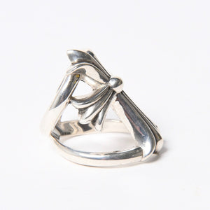 極美品 CHROME HEARTS クロムハーツ INFINITY CH CRS インフィニティ CHクロス リング 重量約26.91g サイズ19号 シルバー925 中古 4a007526