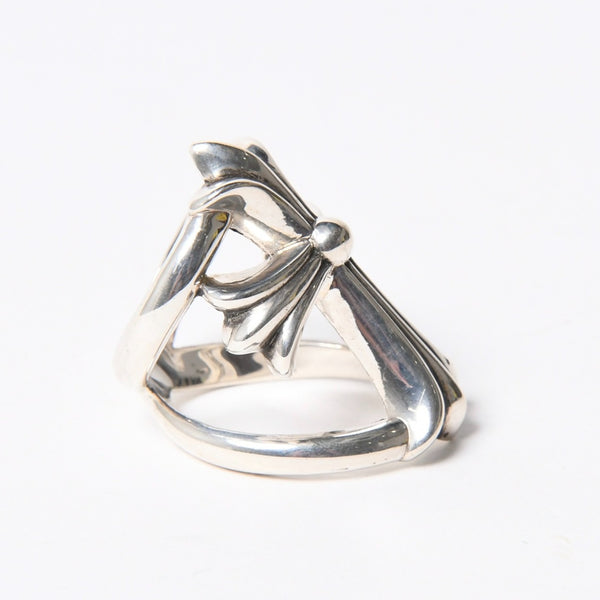 極美品 CHROME HEARTS クロムハーツ INFINITY CH CRS インフィニティ CHクロス リング 重量約26.91g サイズ19号 シルバー925 中古 4a007526