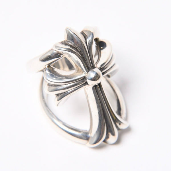 極美品 CHROME HEARTS クロムハーツ INFINITY CH CRS インフィニティ CHクロス リング 重量約26.91g サイズ19号 シルバー925 中古 4a007526