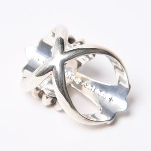 極美品 CHROME HEARTS クロムハーツ INFINITY CH CRS インフィニティ CHクロス リング 重量約26.91g サイズ19号 シルバー925 中古 4a007526