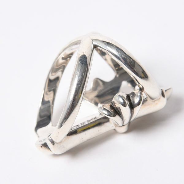 極美品 CHROME HEARTS クロムハーツ INFINITY CH CRS インフィニティ CHクロス リング 重量約26.91g サイズ19号 シルバー925 中古 4a007526