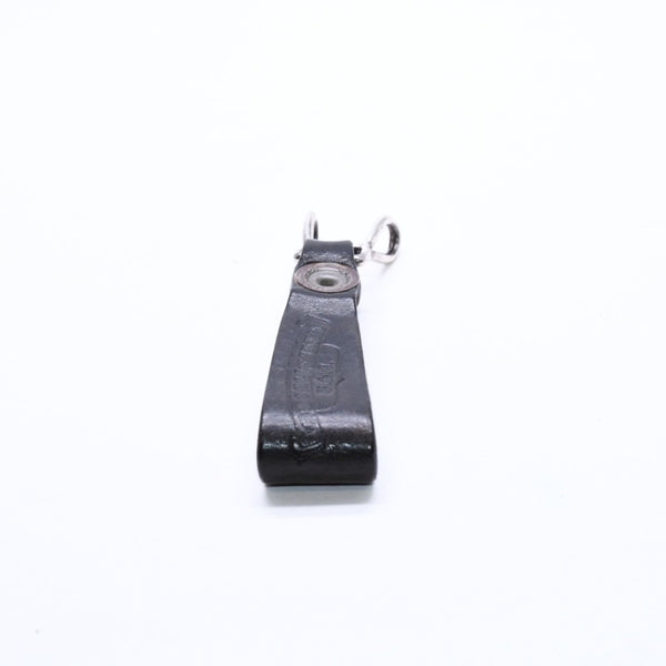 CHROME HEARTS クロムハーツ W BELT LOOP CROSS BUTTON Wベルトループ クロスボタン キーリング レザー 良品 中古 4a007529
