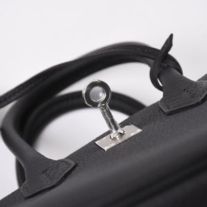 新品未使用 HERMES エルメス BIRKIN 25 バーキン25 ハンドバッグ G刻 トゴ ノワール シルバー金具 内縫い 2026年製 中古 4a007538