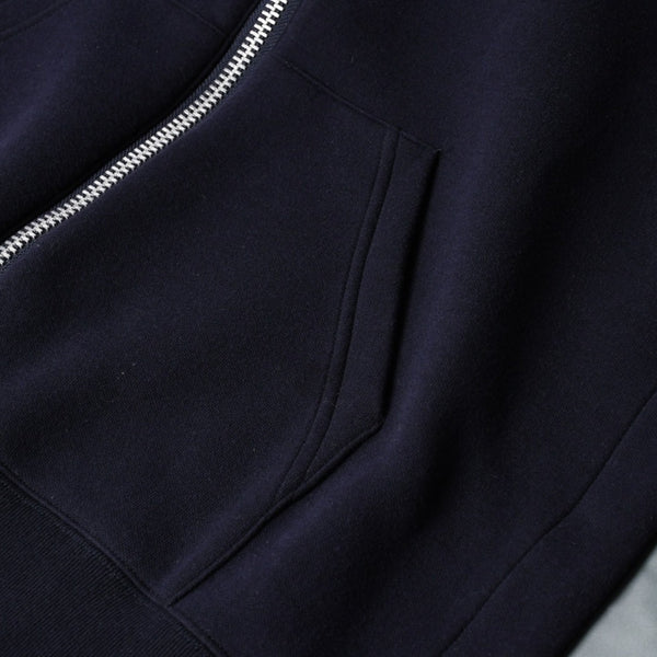 極美品 sacai サカイ ナイロンツイル × スポンジスウェット フーディ 24-03455M サイズ2 ネイビー カーキ 中古 4a007480