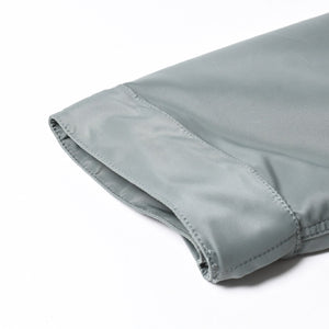 極美品 sacai サカイ ナイロンツイル × スポンジスウェット フーディ 24-03455M サイズ2 ネイビー カーキ 中古 4a007480