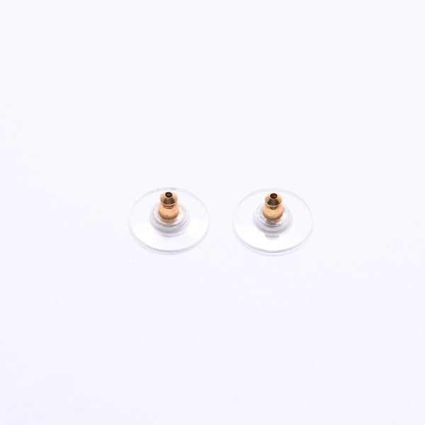 極美品 CHANEL シャネル ココマーク カメリア ドロップピアス 重量約5.90g A18C刻印 GP メタル ラインストーン 樹脂系 両耳用 中古 4a007541