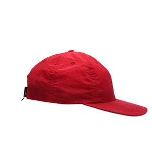 SUPREME シュプリーム Tonal Vertical Logo 6-Panel キャップ レッド アジャスター仕様 ヘッドギア 帽子 2017SS 美品 中古 4a007309