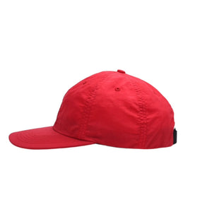 SUPREME シュプリーム Tonal Vertical Logo 6-Panel キャップ レッド アジャスター仕様 ヘッドギア 帽子 2017SS 美品 中古 4a007309