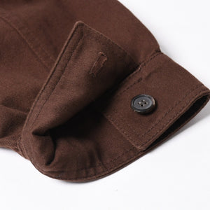 極美品 PRADA プラダ Old gabardine cotton shirt jacket オールド ギャバジン コットン シャツ ジャケット P8011 サイズ36 中古 4a007251