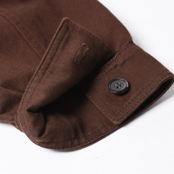 極美品 PRADA プラダ Old gabardine cotton shirt jacket オールド ギャバジン コットン シャツ ジャケット P8011 サイズ36 中古 4a007251